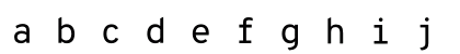 OverpassMono Nerd Font Mono Regular Lowercase Preview