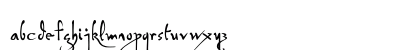 P22 DaVinci Forward Lowercase Preview
