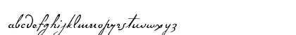 P22 Gauguin Alternate Regular Lowercase Preview