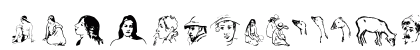 P22 Gauguin Extras Regular Lowercase Preview