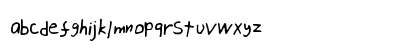 Pahan Puuskahdus Regular Lowercase Preview
