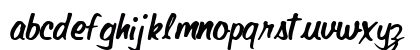 Paint Regular Lowercase Preview