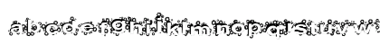 PaintBalls Regular Lowercase Preview