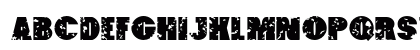 Paint bucket Regular Lowercase Preview