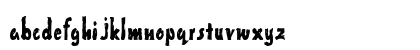 Paint-Condensed Normal Lowercase Preview