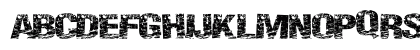 PaintScratch Regular Lowercase Preview