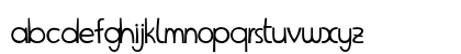 Pajarito Font Regular Lowercase Preview