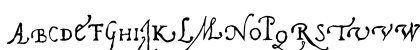 Pal Antic Regular Lowercase Preview