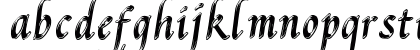 Pal Mod Regular Lowercase Preview