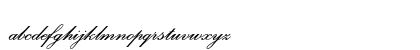 Palace Script MT Std Semibold Lowercase Preview