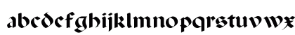 PaladinFLF Regular Lowercase Preview