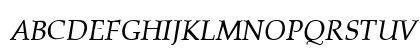 PalatineExpert Italic Preview