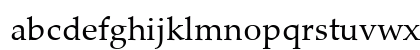 Palatino LT Arabic Regular Lowercase Preview