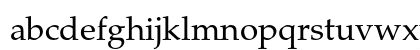 Palatino LT Std Roman Lowercase Preview