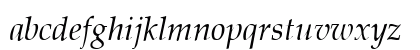 Palisade Italic Preview