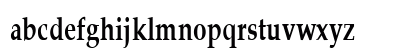 PalisadeCondensed Bold Lowercase Preview