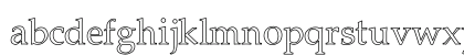 Palomar Ho Regular Lowercase Preview
