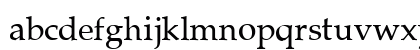 Palomar Normal Lowercase Preview