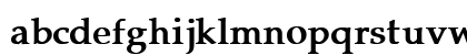 Palomar-Bold Normal Lowercase Preview