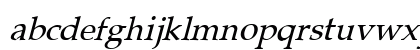 Palomar-Italic Normal Lowercase Preview