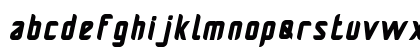 Pamekasan Bold Italic Lowercase Preview