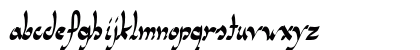 Panama Road Regular Lowercase Preview