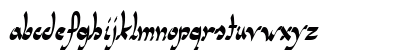 Panama Road Regular Lowercase Preview