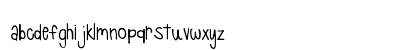 Pancakes and Whipcream Regular Lowercase Preview