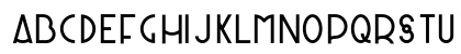Panique Regular Lowercase Preview