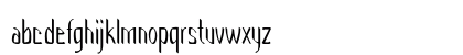 Pantrio Condensed Bold Lowercase Preview