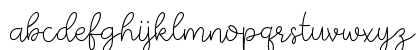 Paper Bow DEMO Regular Lowercase Preview