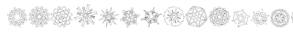 Paper Snowflakes Regular Preview