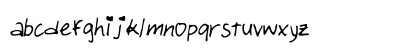 PaperGirl Medium Lowercase Preview