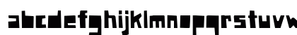 Paper Johnny Drei Regular Lowercase Preview