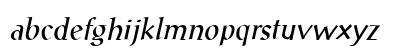 Parang Oblique Lowercase Preview