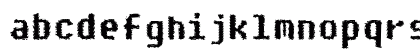Paranoid Android Regular Lowercase Preview