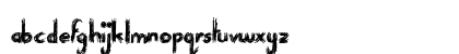 Paranoid Freak Regular Lowercase Preview