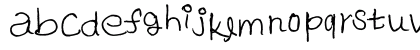 Paresh Regular Lowercase Preview