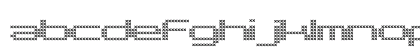 Pargrid LT Std Cross Regular Lowercase Preview