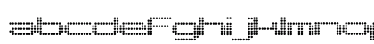 Pargrid LT Std Regular Regular Lowercase Preview