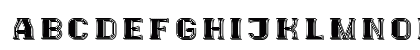 Paris Filled Regular Lowercase Preview