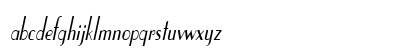 Paris-Condensed Italic Lowercase Preview