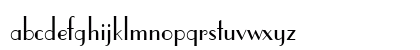 Parisian BT Regular Lowercase Preview