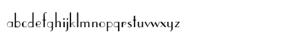 Parisian-Thin Regular Lowercase Preview