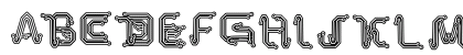 Park Tech CG Regular Lowercase Preview
