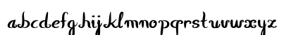 Parlor Trick Bold Lowercase Preview