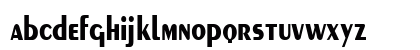 PelicentNarrow Bold Lowercase Preview