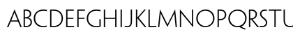 Penumbra Sans Std Light Lowercase Preview