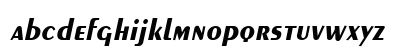 Penyae Bold Italic Lowercase Preview