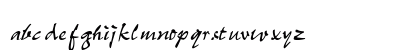 Pepper Regular Lowercase Preview
